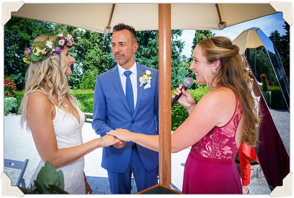 lebendige Hochzeit